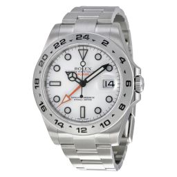Rolex Explorer II White Automatic Stainless Steel Men's Watch 216570WSO