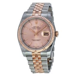 Rolex Lady Datejust Automatic Pink Champagne Dial Steel and 18kt Pink Gold Ladies Watch 116231PSJ