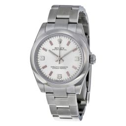 Rolex No Date Silver Dial Stainless Steel Ladies Watch 177200SAPSO
