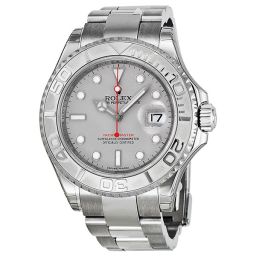 Rolex Yacht-Master Platinum Dial Steel and Platinum Men's Watch 116622PLSO