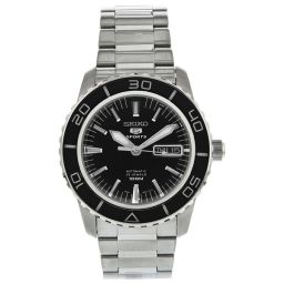 Seiko 5 Black Dial Automatic Men's Watch SNZH55