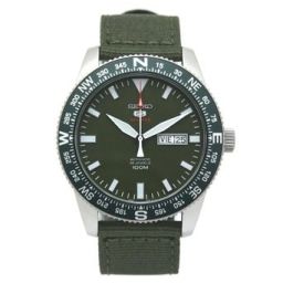 Seiko 5 Sports Green Dial Automatic Men's Watch SRP663