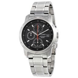 Seiko Chronograph Black Dial Men's Watch SNDB03