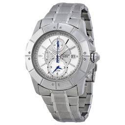 Seiko Neo Sport Chronograph Silver Dial Stainless Steel Men's Watch SNAC97P1