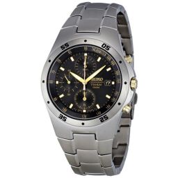 Seiko Titanium Chronograph Men's Watch SND451
