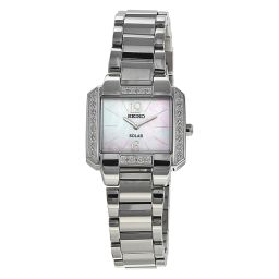 Seiko Tressia Mother of Pearl Dial Stainless Steel Ladies Watch SUP211