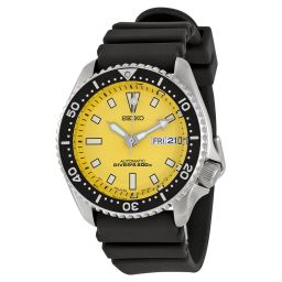 Seiko Yellow Dial Divers Men's Watch SKXA35