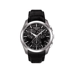 Tissot Couturier Quartz Chronograph Black / Strap (T0356171605100)