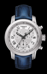Tissot PRC 200 Quartz Chronograph Lady Roman Blue Leather (T0552171603300)