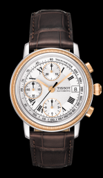 Tissot Bridgeport Automatic Chronograph Rose Gold Bezel (T71146713)