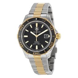 Tag Heuer Aquaracer Automatic Black Dial Two-tone Men's Watch WAK2122BB0835
