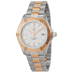 Tag Heuer Aquaracer Automatic Stainless Steel and 18kt Rose Gold Men's Watch WAP2150BD0839