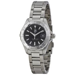 Tag Heuer Aquaracer Black Dial Stainless Steel Ladies Watch WAY1410.BA0920