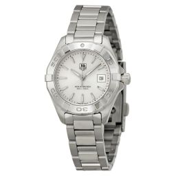 Tag Heuer Aquaracer Silver Dial Stainless Steel Ladies Watch WAY1411.BA0920