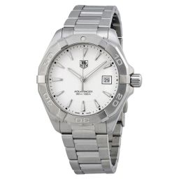 Tag Heuer Aquaracer Silver Dial Stainless Steel Men's Watch WAY1111.BA0910