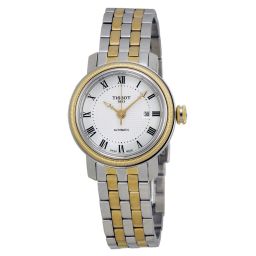 Tissot Bridgeport Lady Silver Dial Two-tone Ladies Watch T0970072203300