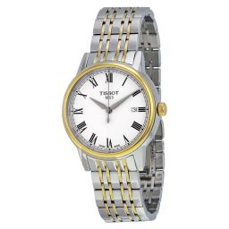 Tissot Carson White Dial Two-tone Men's Watch T0854102201300
