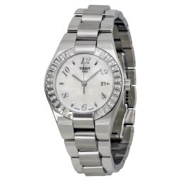 Tissot Glam Sport Mother of Pearl Dial Steel Ladies Watch T0432101111701