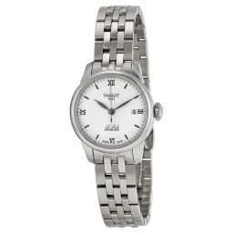 Tissot Le Locle Double Happiness Lady Automatic Grey Dial Stainless Steel Laides Watch T41.1.183.35