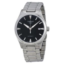 Tissot T Tempo Automatic Black Dial Stainless Steel Men's Watch T0604071105100