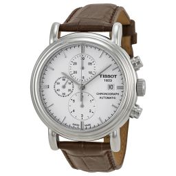 Tissot T-Classic Carson Chronograph Automatic Silver Dial Men's Watch T0684271601100