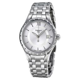 Tissot T-Lady Silver Dial Stainless Steel Ladies Watch T0722101103800