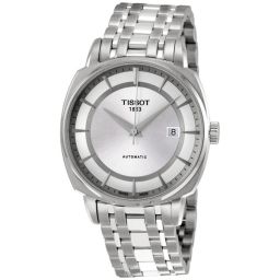 Tissot T-Lord Silver Dial Automatic Stainless Steel Men's Watch T0595071103100