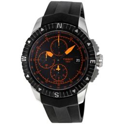 Tissot T-Navigator Automatic Black Dial Stainless Steel Men's Watch T0624271705701