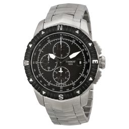 Tissot T-Navigator Chronograph Black Dial Men's Watch T0624271105700