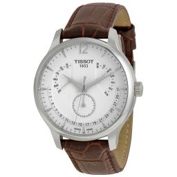 Tissot Tradition Silver Dial Stainless Steel Case Men's Watch T0636371603700