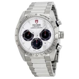 Tudor Fastrider Chronograph White Dial Stainless Steel Men's Watch 42000-WSSS