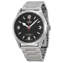 Tudor Heritage Ranger Black Dial Stainless Steel Men's Watch 79910-BKASSS