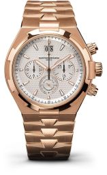 Vacheron Constantin Overseas Chronograph Silver Dial Men's Watch 49150/B01R-9454