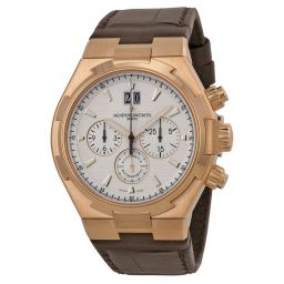 Vacheron Constantin Overseas Silver Dial Chronograph Men's Watch 49150000R-9454