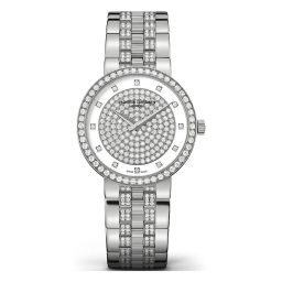 Vacheron Constantin Traditionnelle Diamond Pave Dial Ladies Watch 25554/Q03G-9824
