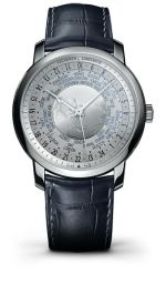 Vacheron Constantin Traditionnelle World Time Platinum Dial Men's Watch 86060/000P-9979