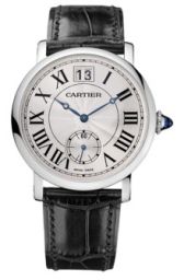 Cartier Rotonde 18kt White Gold Case Unisex Watch W1552851